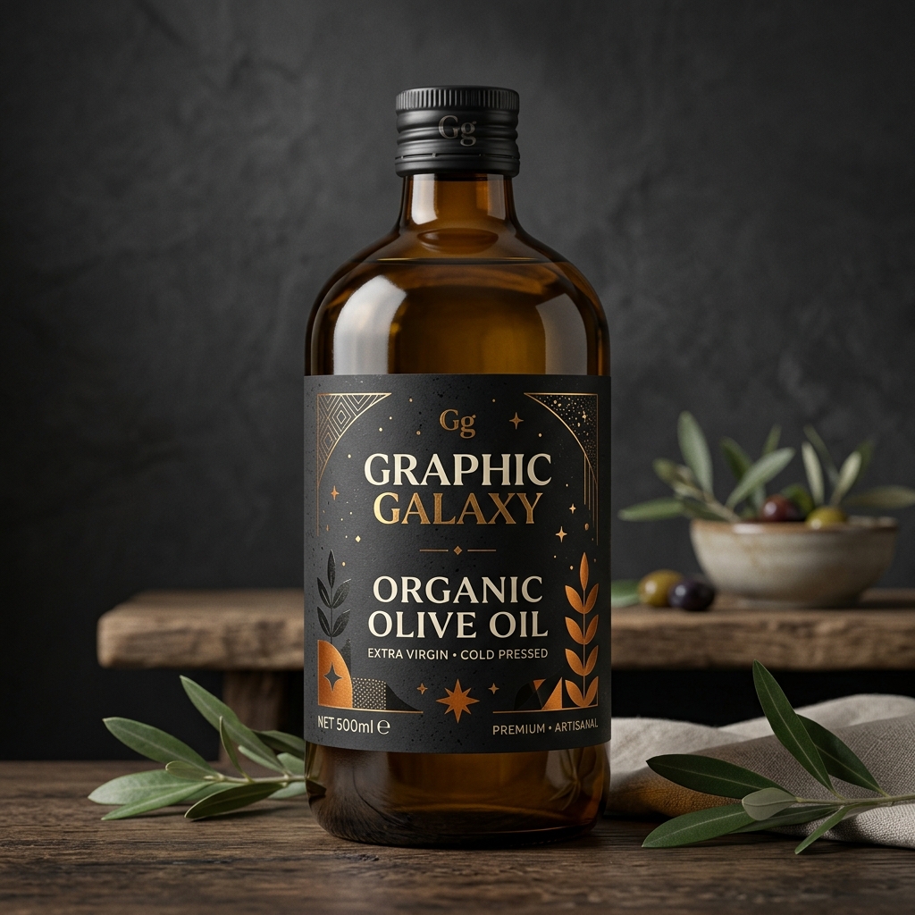Custom food and organic product bottle packaging design in Sangli